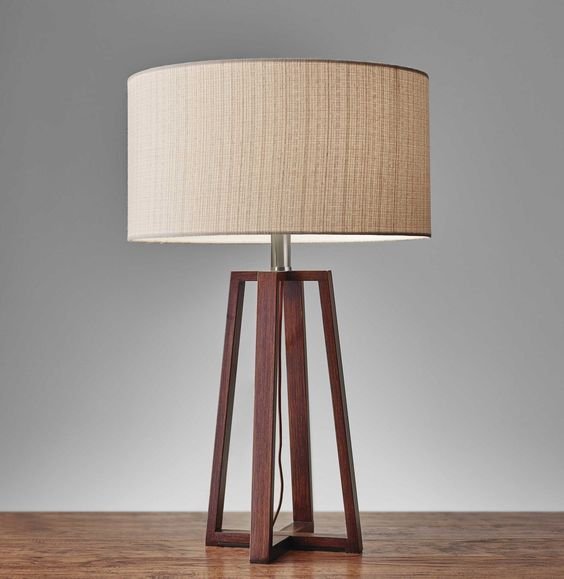 Best Table Lamp - Scandinavian Wooden Lamp