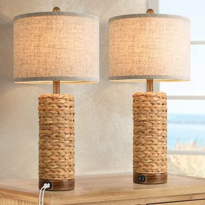 Best Table Lamp - Costal Wooden Table Lamp