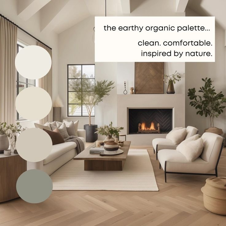 Neutral Color Palettes living room